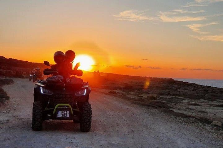 Blue Lagoon Sunset & Gozo Quad Adventure — Comino Boat Transfer & Off‑Road Tour