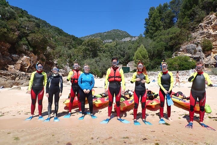Kayak and Snorkeling Adventure in Arrabida: Portinho da Arrábida & Luiz Saldanha Marine Park photo 2
