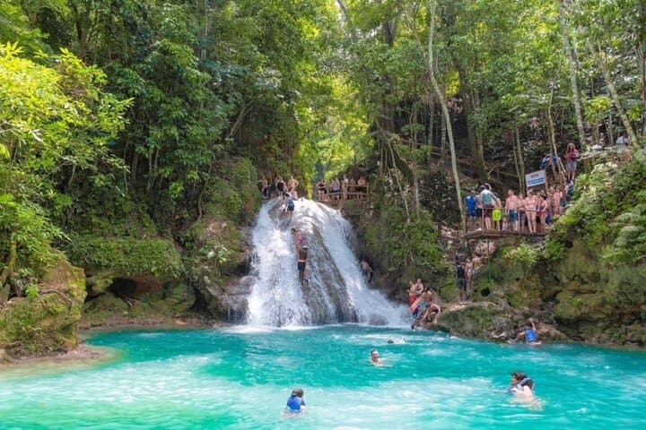 Blue Hole and Reggae Hill: Ocho Rios Waterfalls, River Chill & Local Flavors photo 2