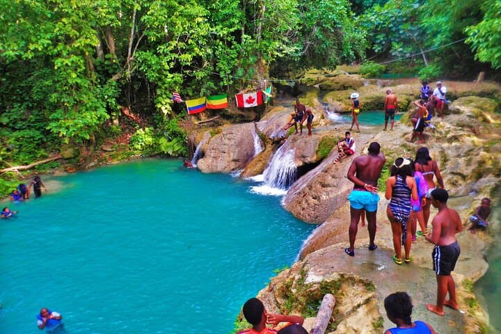 Blue Hole and Reggae Hill: Ocho Rios Waterfalls, River Chill & Local Flavors photo 5