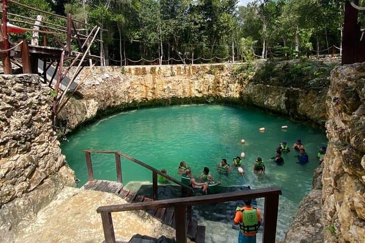 Riviera Maya Adventure: Horseback Riding, 6 Ziplines & Cenote Swim with Lunch photo 2