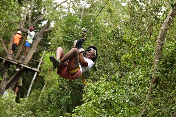 Riviera Maya Adventure: Horseback Riding, 6 Ziplines & Cenote Swim with Lunch photo 3