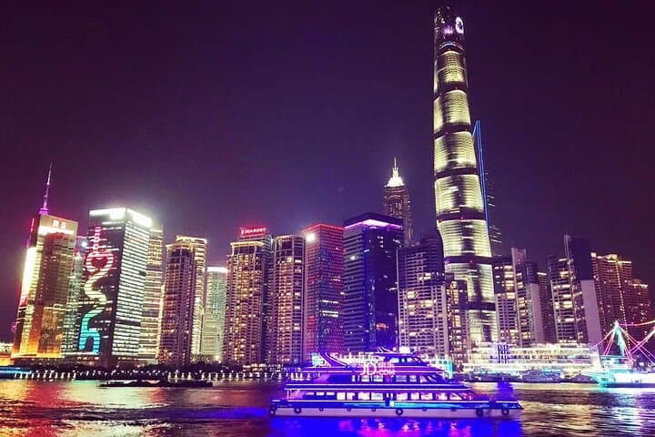 Shanghai Night River Cruise & Yuyuan Bazaar Tour — Bund Lights and French Concession Stroll photo 2
