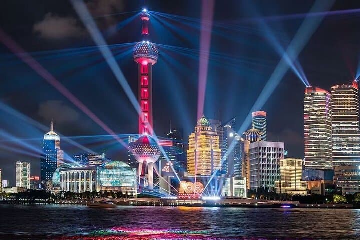 Shanghai Night River Cruise & Yuyuan Bazaar Tour — Bund Lights and French Concession Stroll