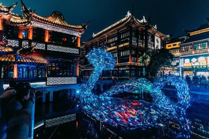 Shanghai Night River Cruise & Yuyuan Bazaar Tour — Bund Lights and French Concession Stroll photo 6