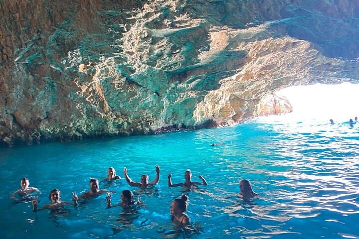 Blue Cave Speedboat Tour: 3-Hour Bay of Kotor Cruise to Our Lady of the Rocks
