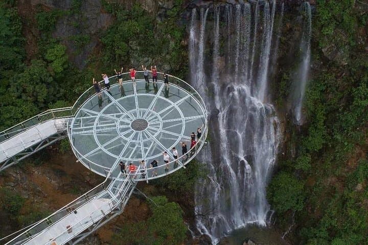 Gulong Gorge Skywalk and Waterfall Private Tour from Guangzhou photo 3