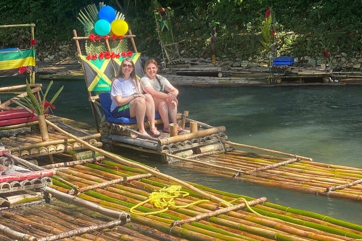 Great River Bamboo Rafting & Limestone Foot Massage — Montego Bay Relaxation Cruise