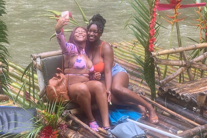 Great River Bamboo Rafting & Limestone Foot Massage — Montego Bay Relaxation Cruise photo 2