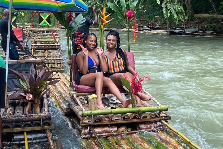 Great River Bamboo Rafting & Limestone Foot Massage — Montego Bay Relaxation Cruise photo 6