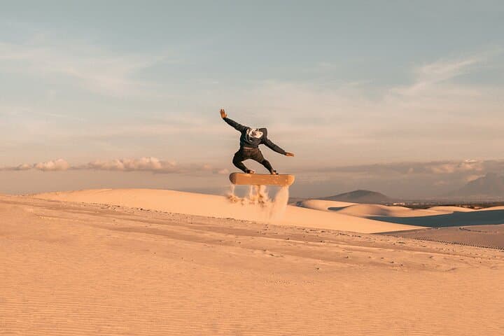 Sandboarding in Agadir: Coastal Dune Surfing with Ocean Views photo 3