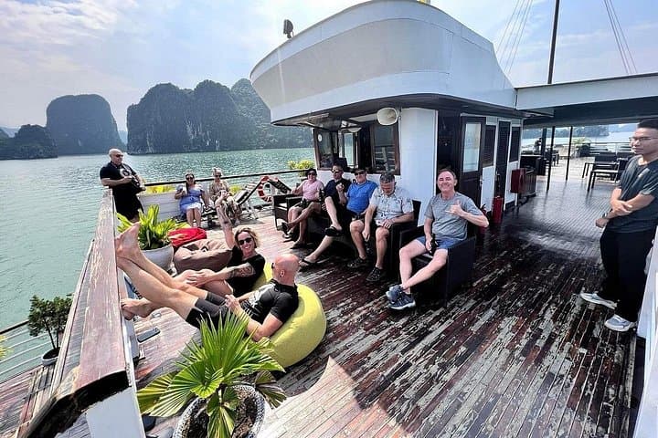 Halong Bay 2-Day Overnight Cruise from Hanoi: Kayak, Cave Tours & Seafood photo 1