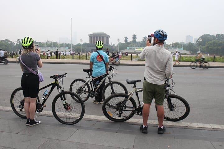 Hanoi Full-Day Cycling Tour — Long Bien Bridge, Train Street & Countryside Lunch photo 3