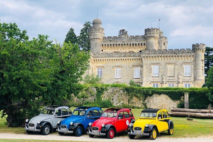 Pessac-Léognan Wine Tour in a Citroën 2CV from Bordeaux — 4.5-Hour Private Tasting & Château Visits