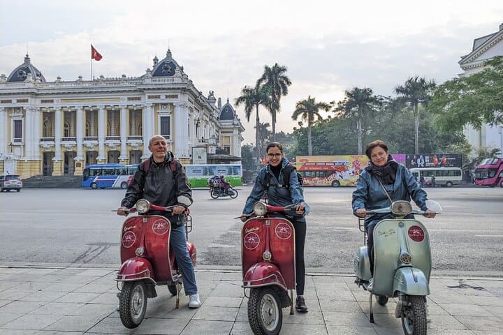 Hanoi Insider Vintage Vespa Tour: Back-Street Vespa Ride to Long Bien & West Lake photo 3
