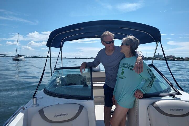 Private 3-Hour Clearwater Boat Tour: Dolphin Watching, Sandbars & Shelling photo 3