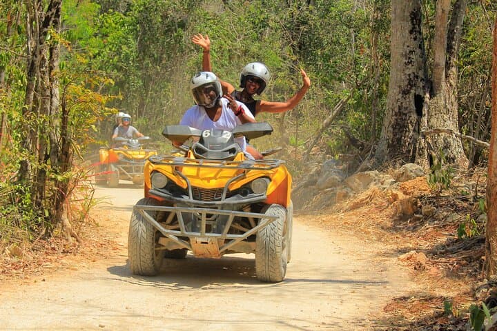 Mayan Jungle ATV, Yalku Cove Swim & Ziplines — From Playa del Carmen photo 2