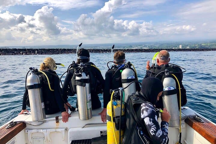 Hilo Remote Tropical Reef 2-Tank Boat Dive: Lava Tubes, Pinnacles & Spinner Dolphins