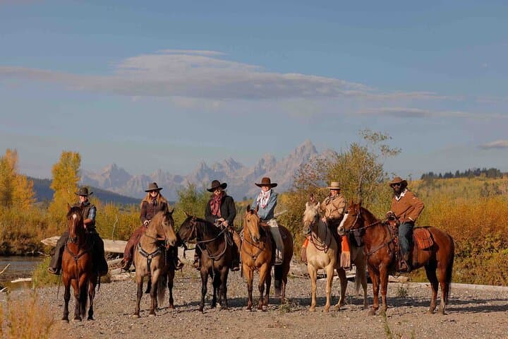 Horseback Riding with Grand Teton Views — Jackson Hole Trail Rides