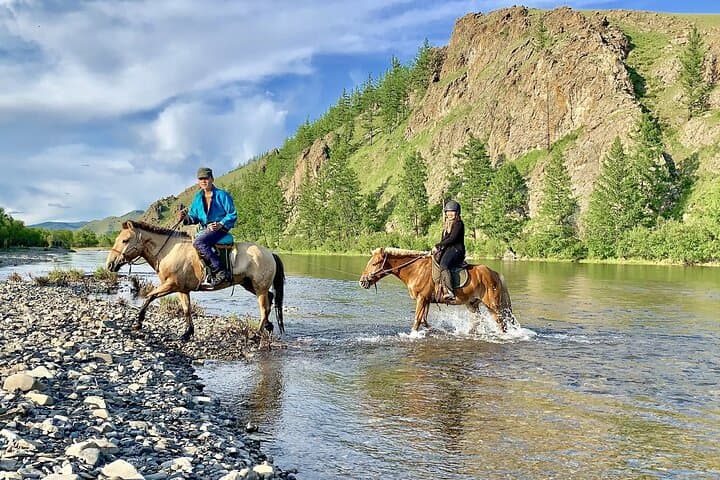Horseback Riding in Terelj National Park: Turtle Rock & Aryabal Day Ride from Ulaanbaatar photo 4