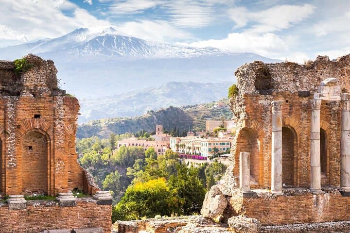Mount Etna & Taormina Full-Day Excursion from Palermo — Volcano Trails and Coastal Views photo 3