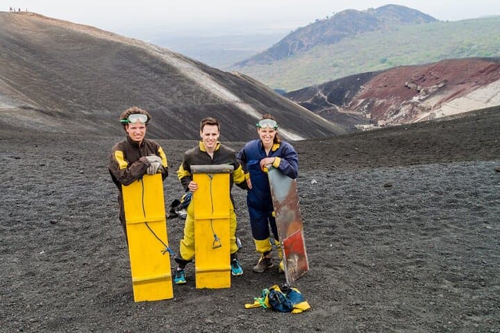 Private Volcano Boarding on Cerro Negro — Sandboard the Fire Slopes Near León photo 5