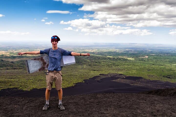 Private Volcano Boarding on Cerro Negro — Sandboard the Fire Slopes Near León photo 6