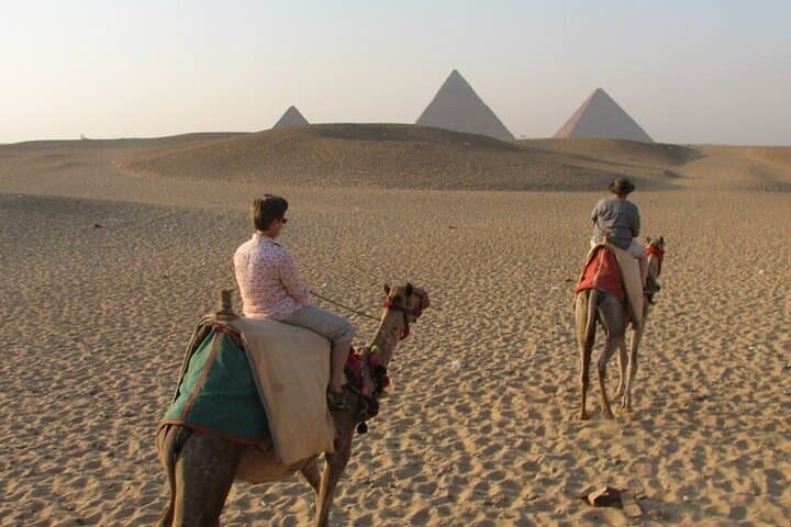 Sunrise and Sunset Camel Ride at the Giza Pyramids — With Transfers photo 4