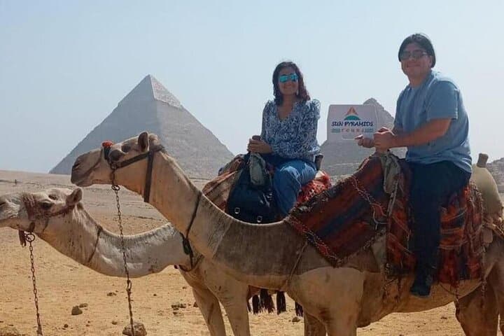 Sunrise and Sunset Camel Ride at the Giza Pyramids — With Transfers photo 5