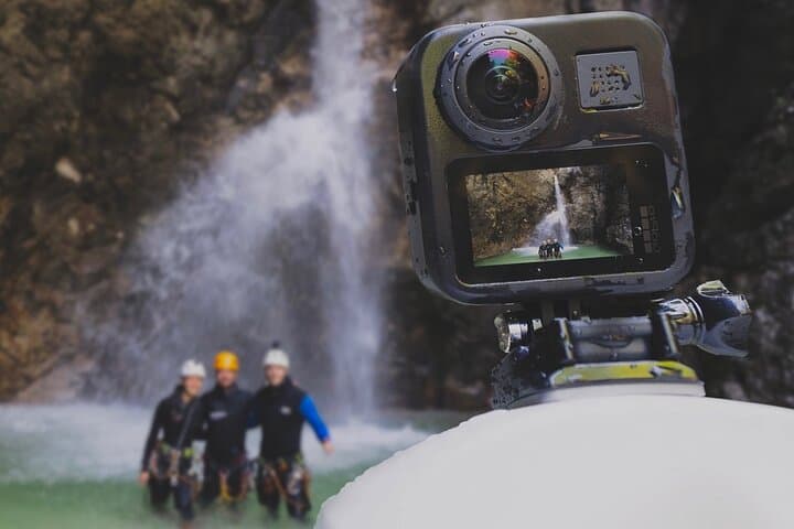 Canyoning in Fratarica: Soca Valley Gorge, Jumps & 50m Waterfall photo 5