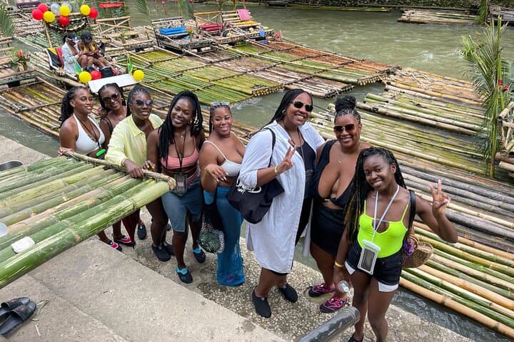 Bamboo Rafting on Jamaica's Great River: Music, Rum Punch & Limestone Foot Massage photo 3