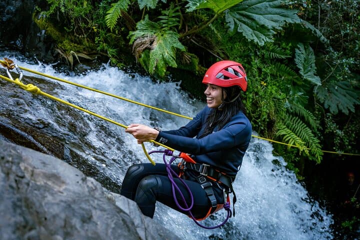 Half-Day Canyoning in Pucón: Correntoso River Rappels & Waterfall Descent