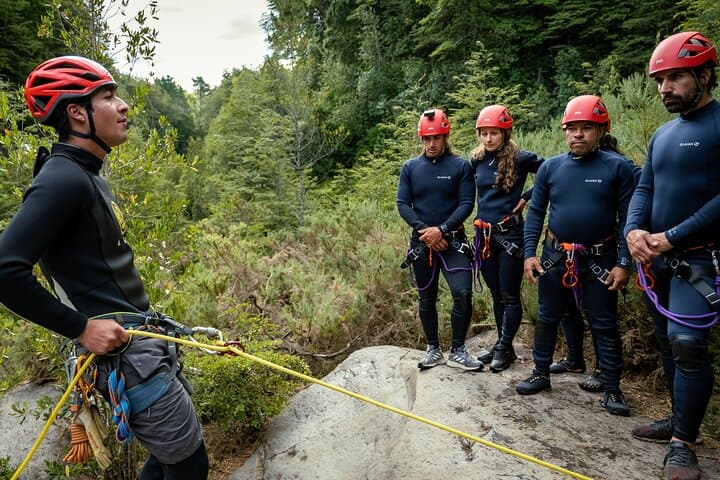 Half-Day Canyoning in Pucón: Correntoso River Rappels & Waterfall Descent photo 2