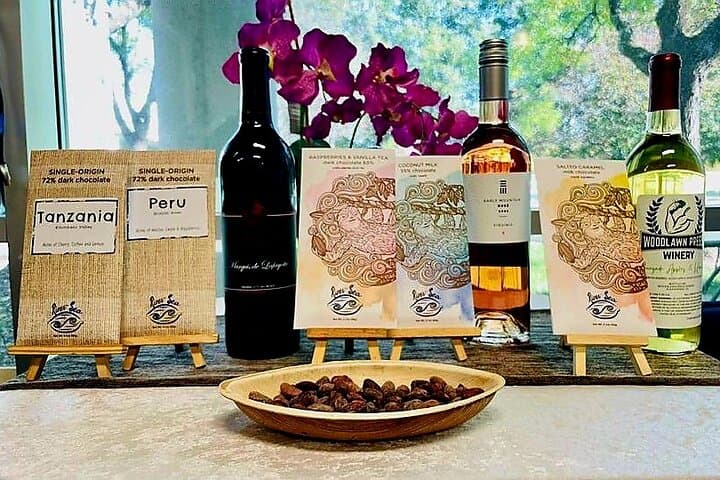 Chocolate and Wine Pairing in Chantilly — River-Sea Bean-to-Bar Tasting with Local Wines photo 4