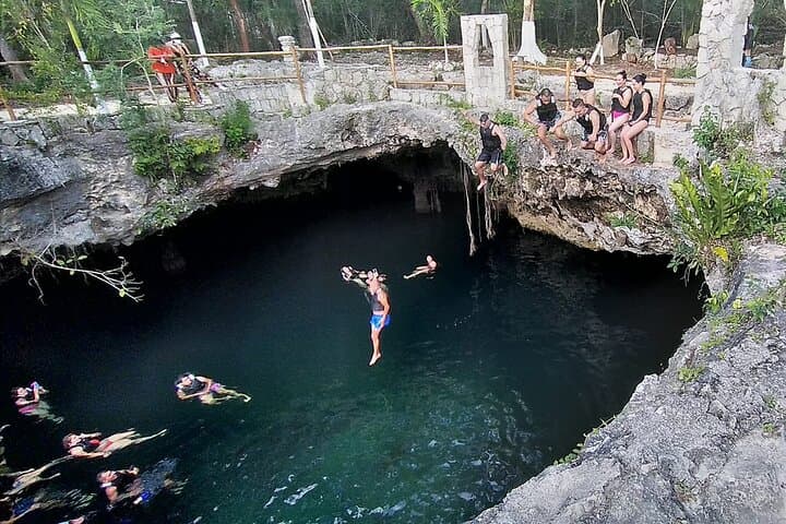Tulum & Coba: Day Trip Through Coastal Ruins, Jungle Pyramid and Cenote Swim photo 3