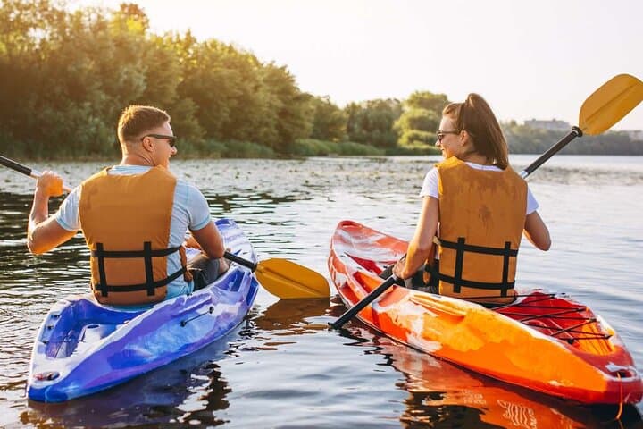 Cancun Lagoon Sunset Kayak Adventure — Nichupté Mangroves at Golden Hour photo 2