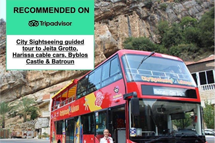 Jeita Grotto, Harissa & Byblos Day Tour from Beirut — Caves, Cable Car & Ancient Ruins photo 2