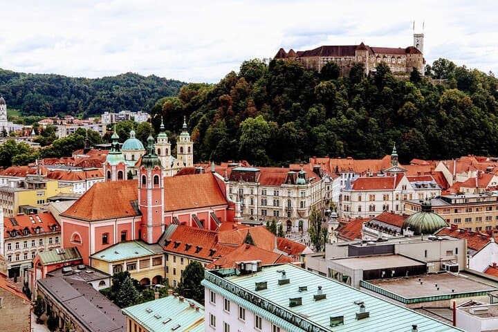 Explore Ljubljana: Private 2-Hour Walking Tour From Dragon Bridge