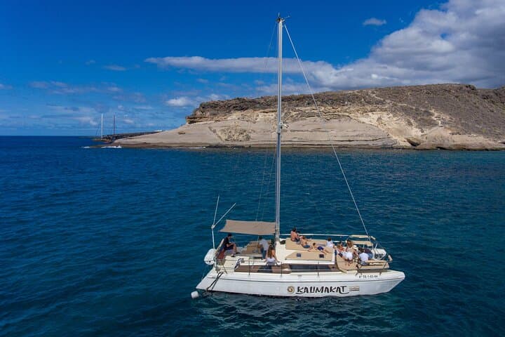 Costa Adeje Catamaran Excursion: 3-Hour Sail to Teide, Snorkel & Whale Spotting photo 4