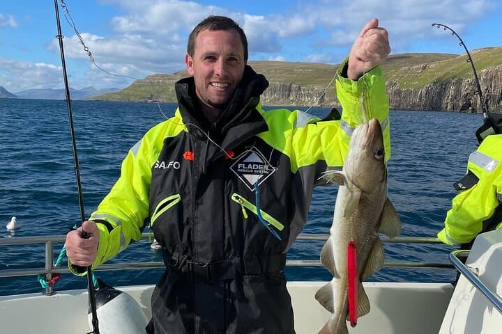 Nólsoy Fishing Expedition from Tórshavn — Cod, Haddock & Puffins on a 4‑Hour Sea Trip