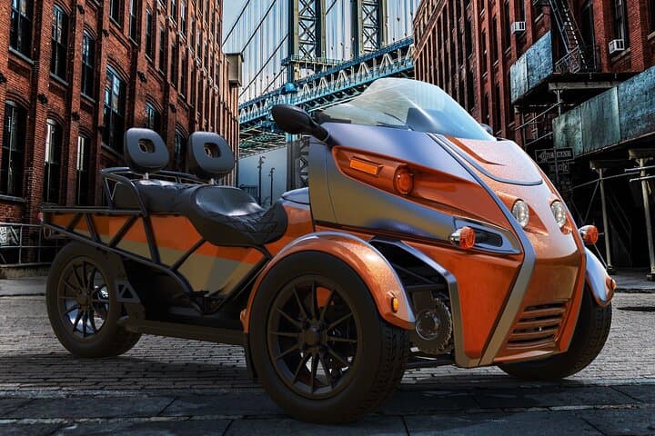 One-Hour FUN FUV Electric Trike Rental in Jersey City photo 2