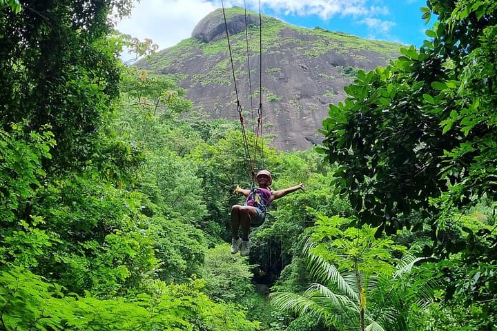 Canopy Zip Line and Mirante Hike — Catacumba Park Adventure Near Rio photo 2