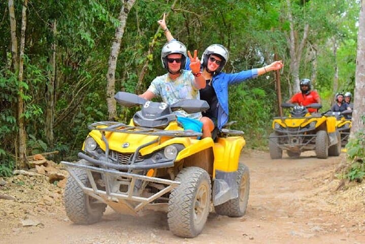 Half-Day Mayan Jungle Adventure: Zipline, Cenote Abseil & ATV Near Cancún