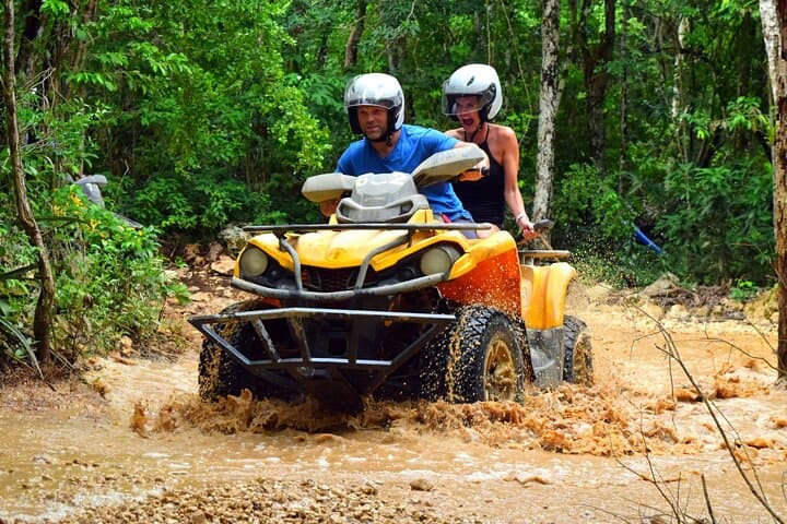 Half-Day Mayan Jungle Adventure: Zipline, Cenote Abseil & ATV Near Cancún photo 4