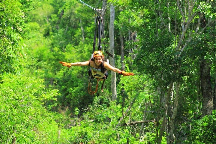 Half-Day Mayan Jungle Adventure: Zipline, Cenote Abseil & ATV Near Cancún photo 5