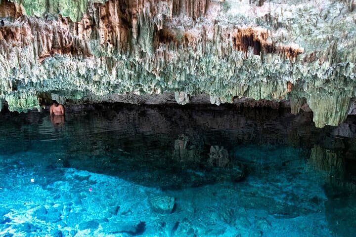 Half-Day Río Secreto Plus: Cave Rappel, Ride & Underground River in Playa del Carmen photo 3