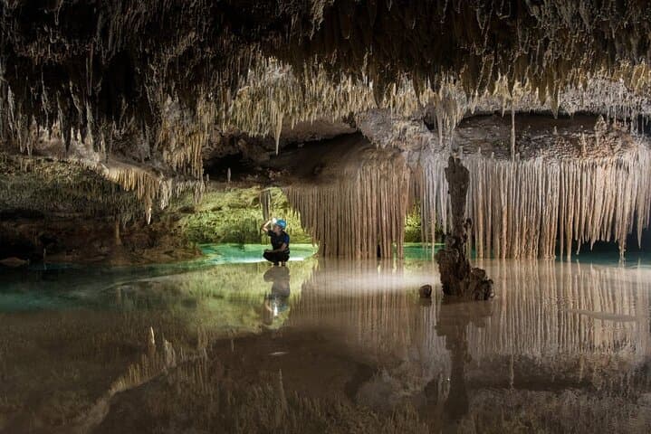 Half-Day Río Secreto Plus: Cave Rappel, Ride & Underground River in Playa del Carmen photo 2