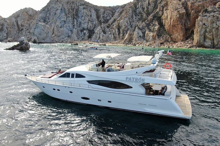 Private Luxury Yacht Charter in Cabo San Lucas — 3-Hour Ferretti 88 Experience photo 4