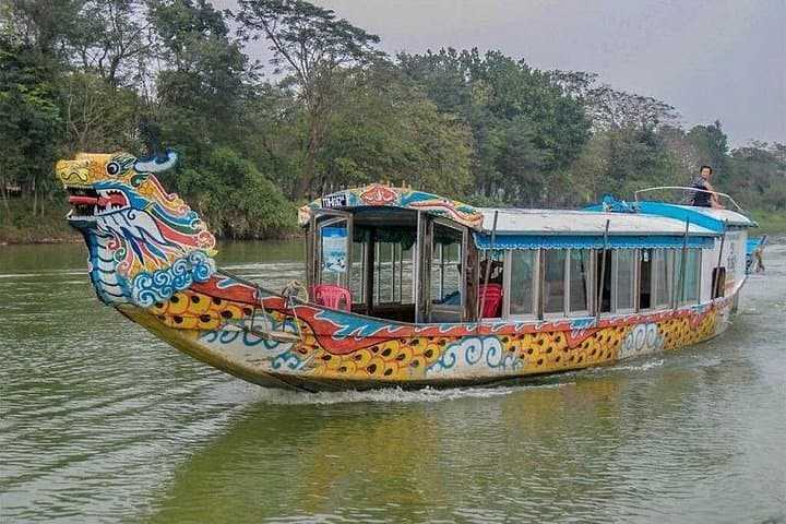Hue Tombs by Bike & Dragon Boat: Perfume River Heritage Tour photo 3