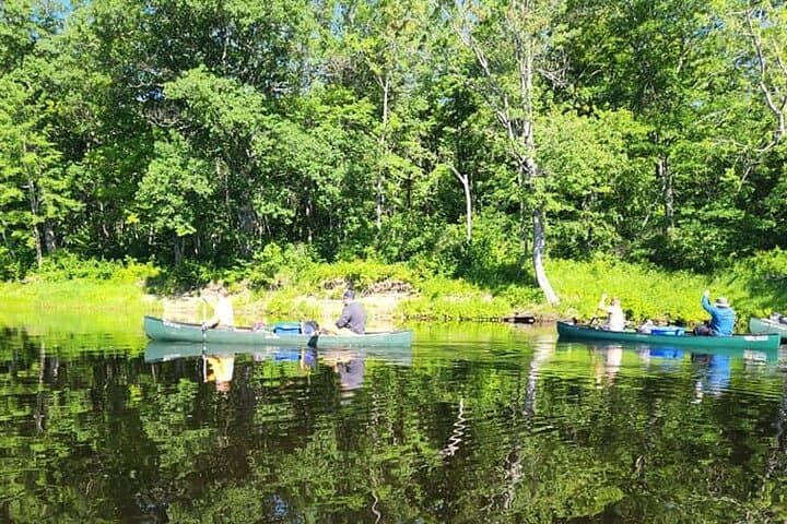 Canoe the Historic Penobscot River from Bangor — Shore Lunch, Bass Fishing & River History photo 6